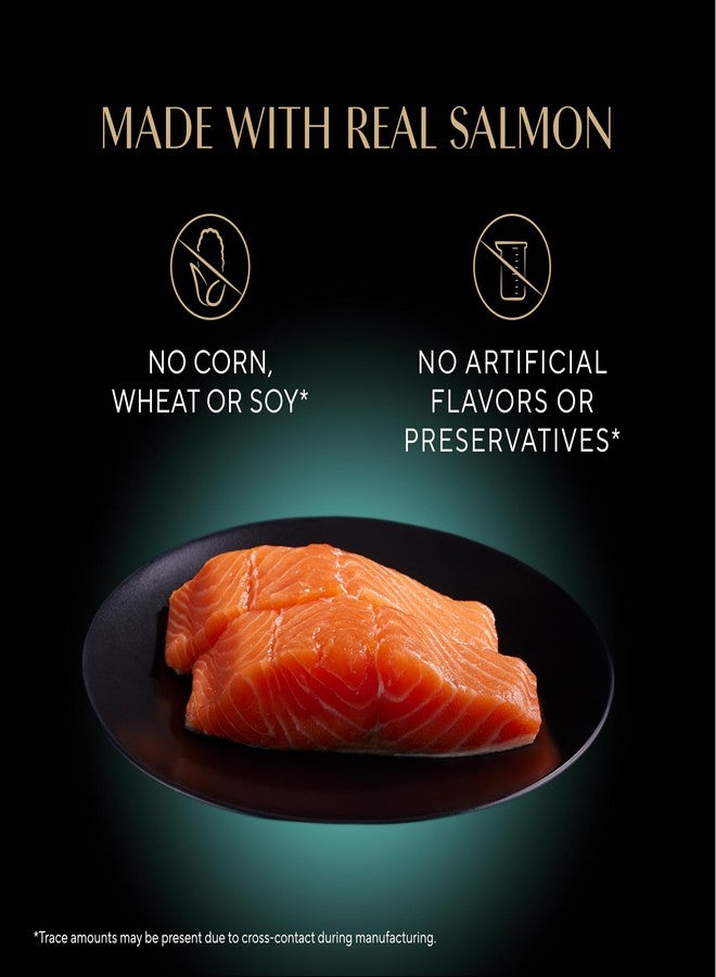 شيبا بيرفكت بورتشنز، طعام رطب للقطط البالغة، بنكهة سمك السلمون المفتت في المرق، 2.64 أونصة، عبوتان مزدوجتان، 24 عبوة، 48 حصة - Image 5